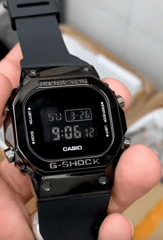 G-SHOCK 5600BB METAL BODY FULL BLACK