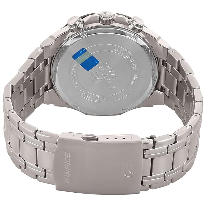 Casio Edifice EFR-539 | Silver Steel Black Dial Edition