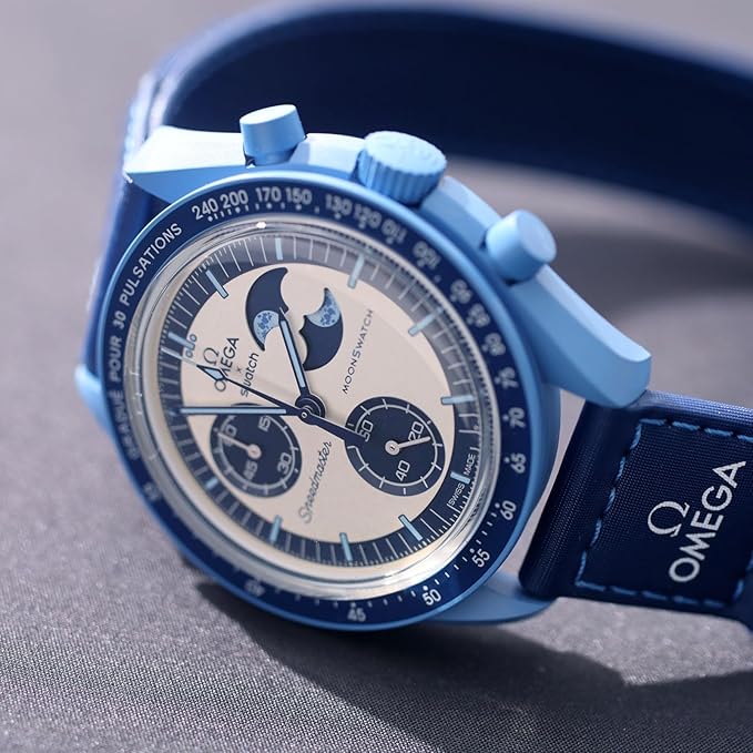 Omega Swatch MoonsWatch - Blue
