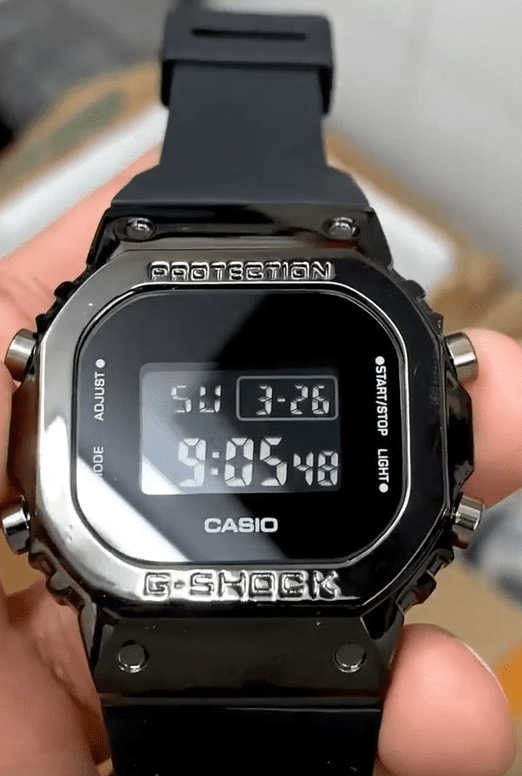 G-SHOCK 5600BB METAL BODY FULL BLACK