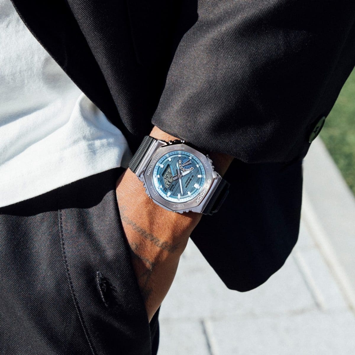 G-SHOCK-2100 TIFFANY BLUE