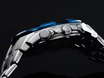 Casio Edifice EFR-539 | Silver Blue Sport Edition