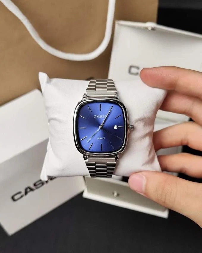 Casio Analog Silver - Blue